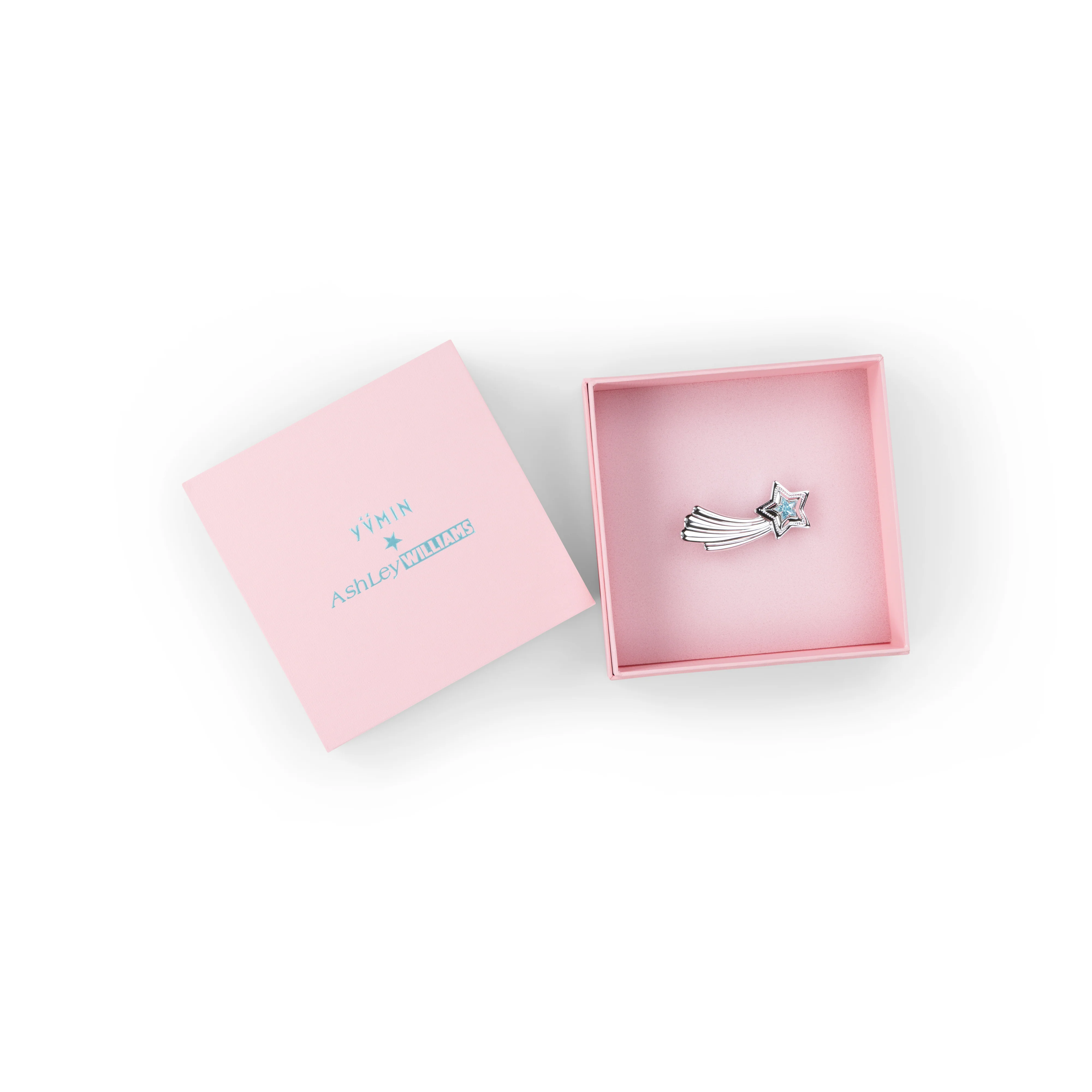 SILVER ASHLEY WILLIAMS X YVMIN  STAR HAIR CLIP - Image 5