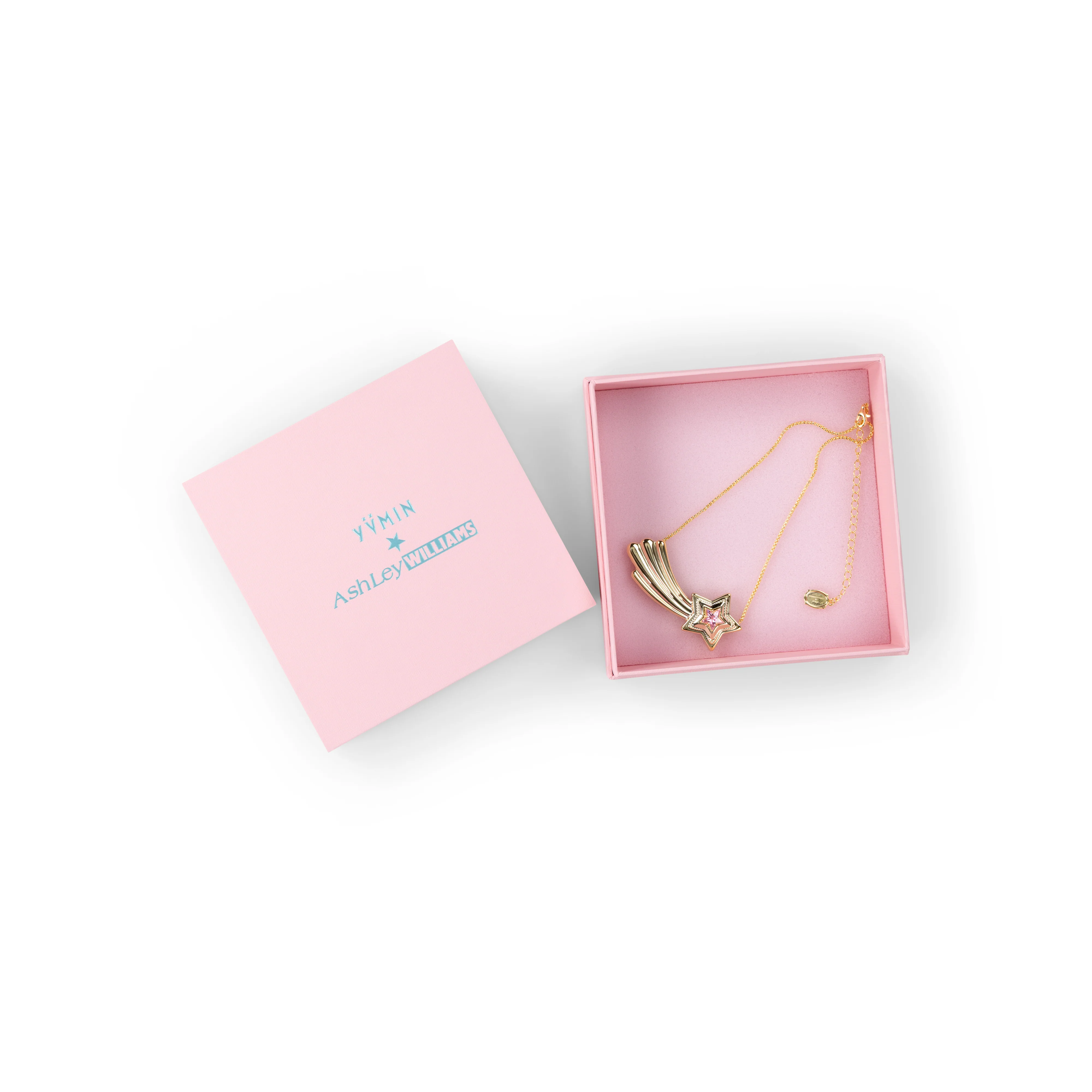 GOLD ASHLEY WILLIAMS X YVMIN STAR NECKLACE - Image 5