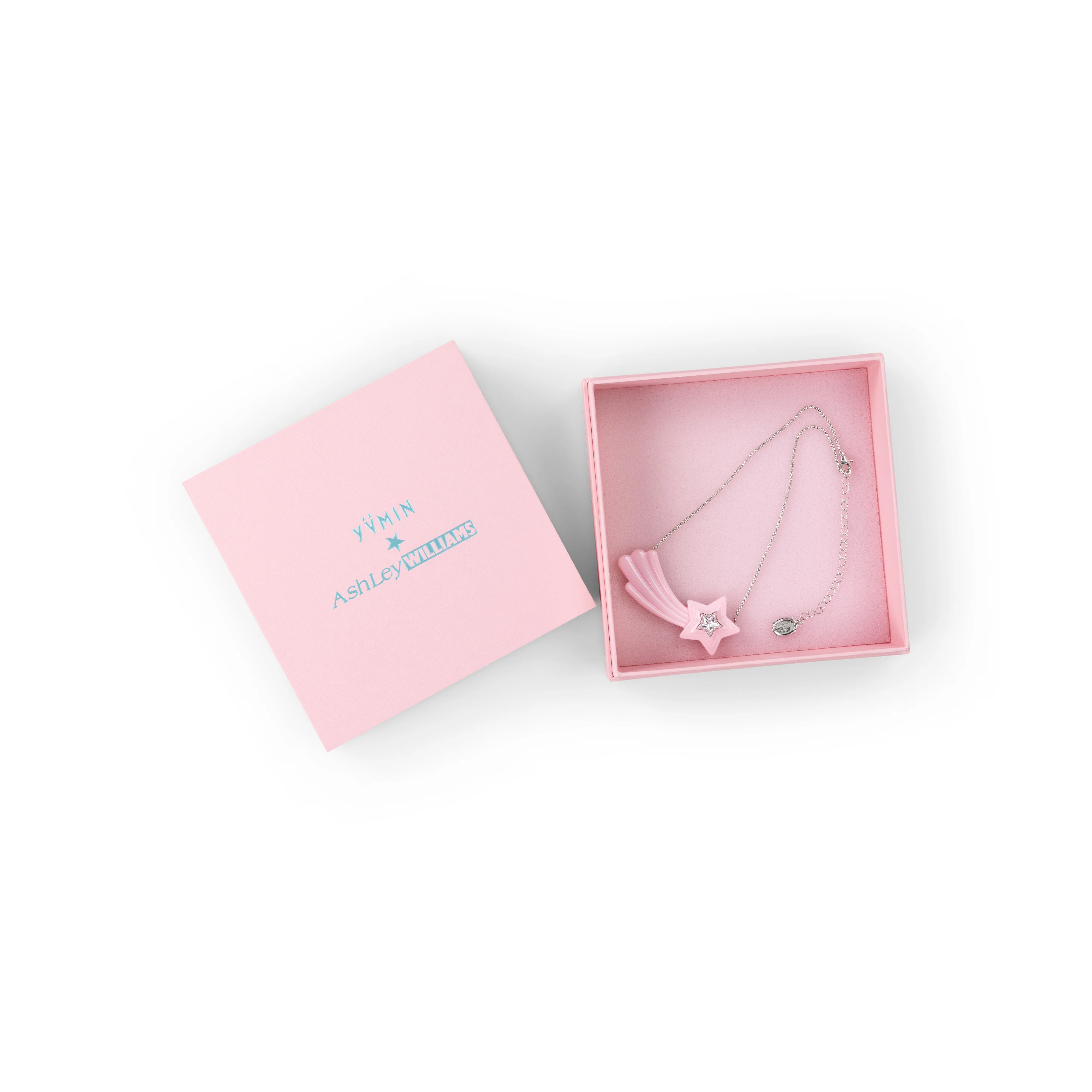 PINK ASHLEY WILLIAMS X YVMIN STAR NECKLACE - Image 5
