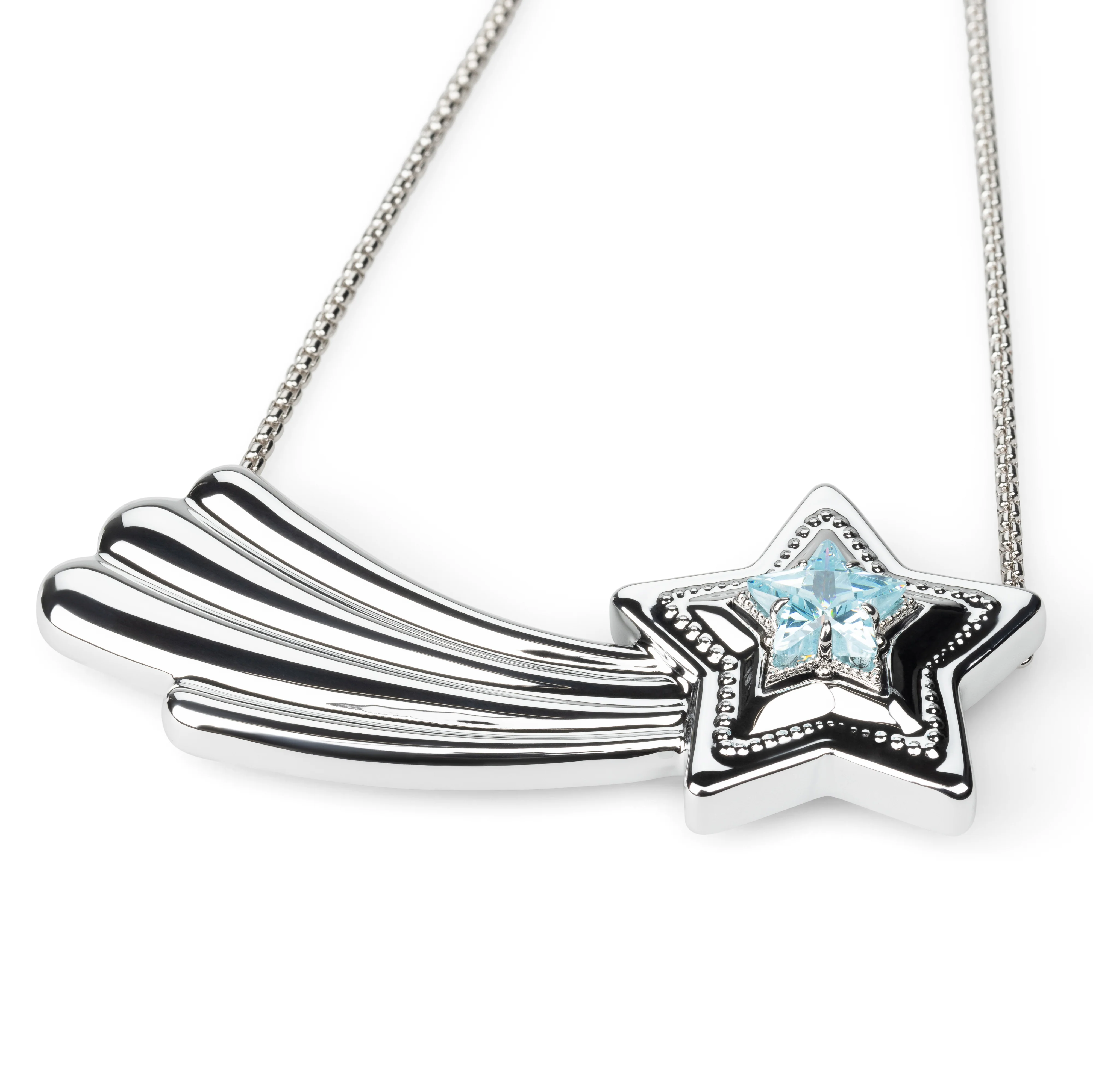 SILVER ASHLEY WILLIAMS X YVMIN  STAR NECKLACE - Image 3