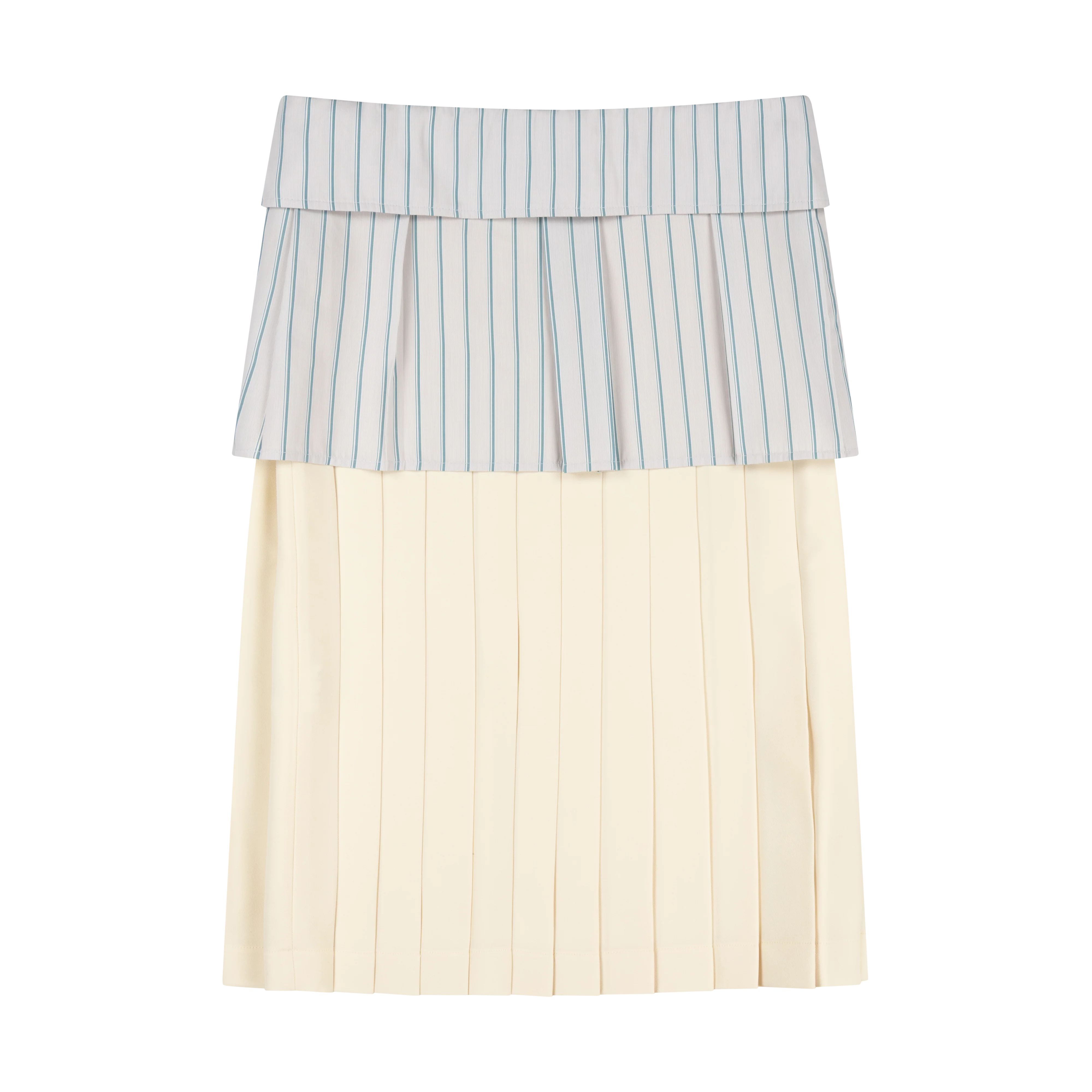 STRIPE COLLAR SKIRT - Image 3