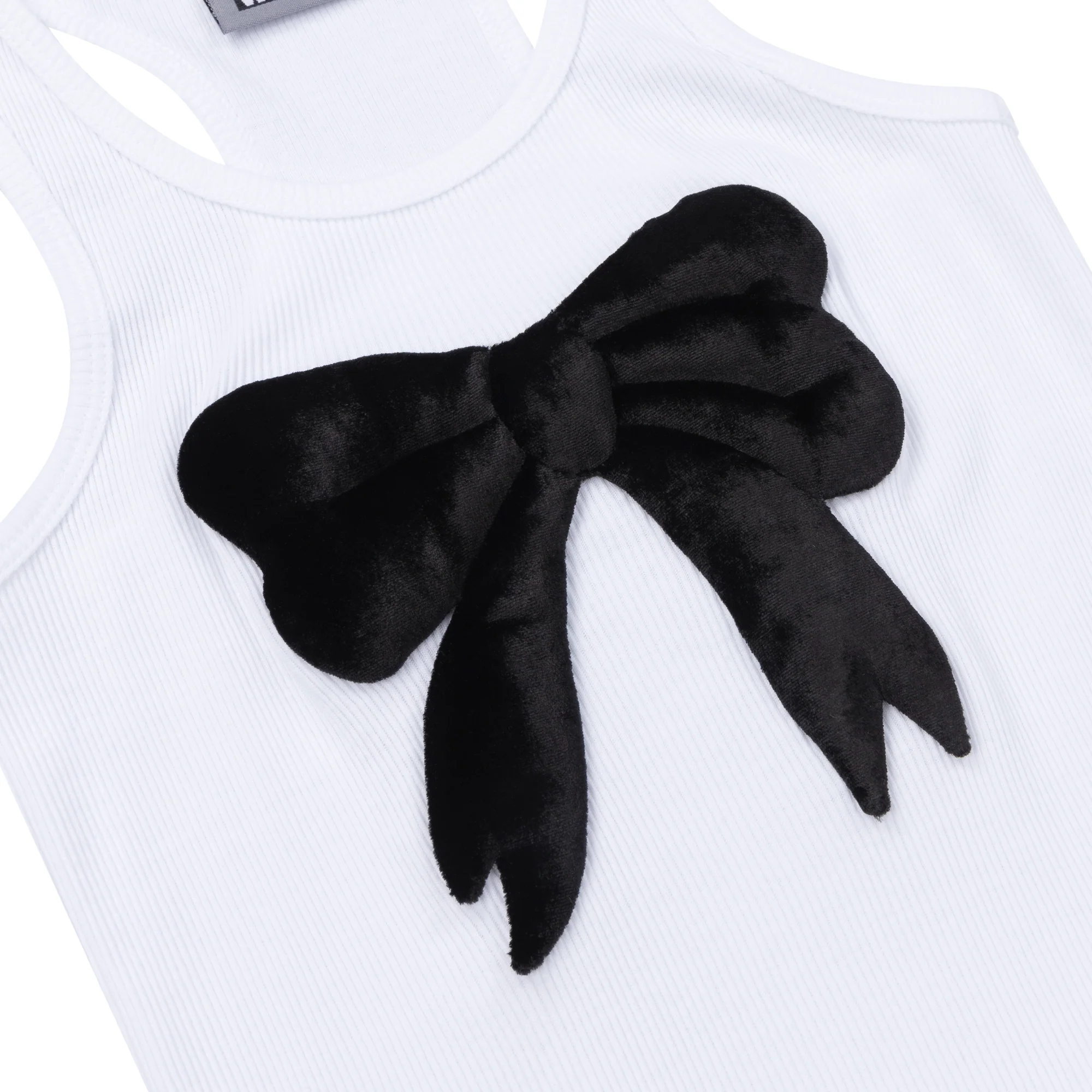 VELVET 3D BOW VEST - Image 2