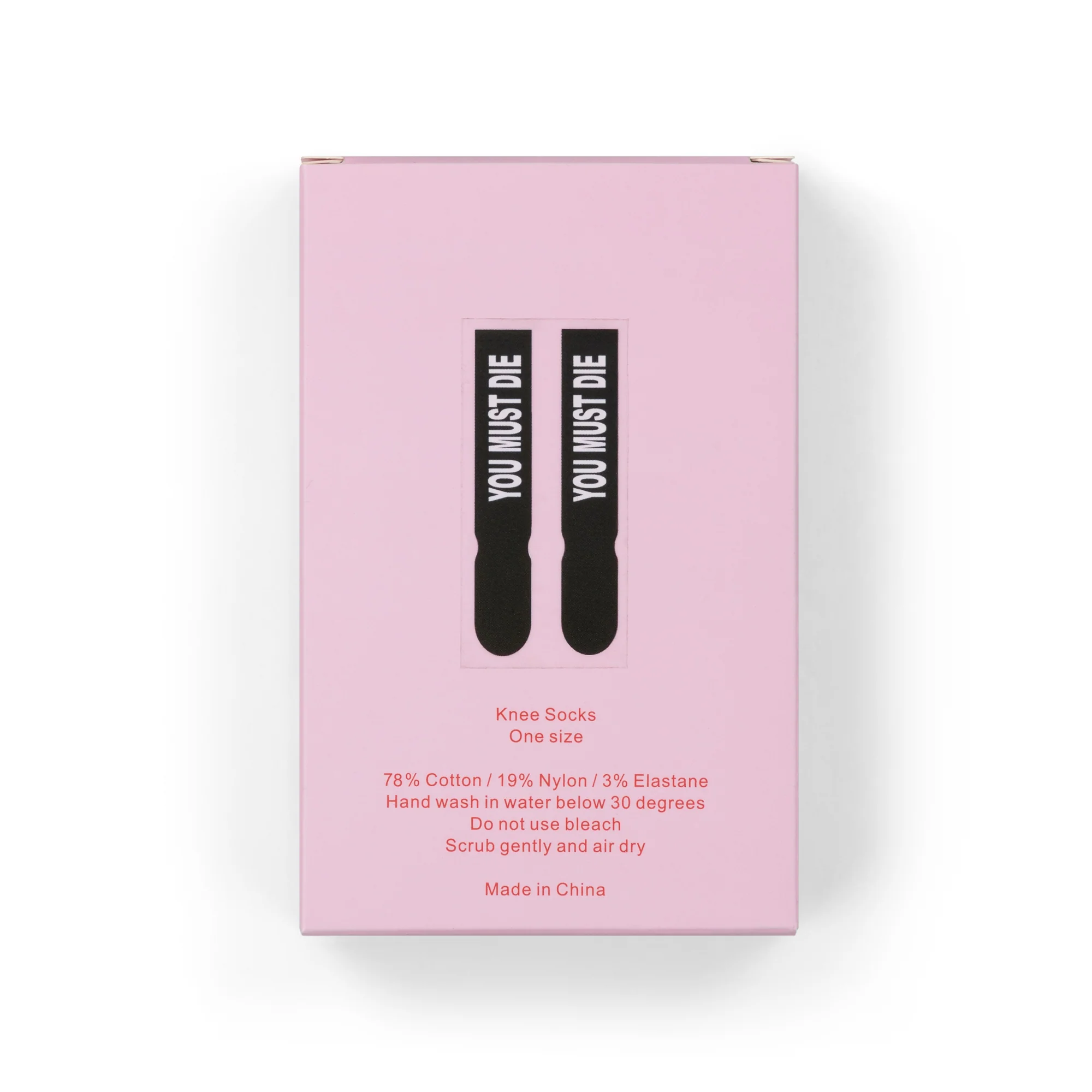 YOU MUST DIE KNEE SOCKS - Image 4