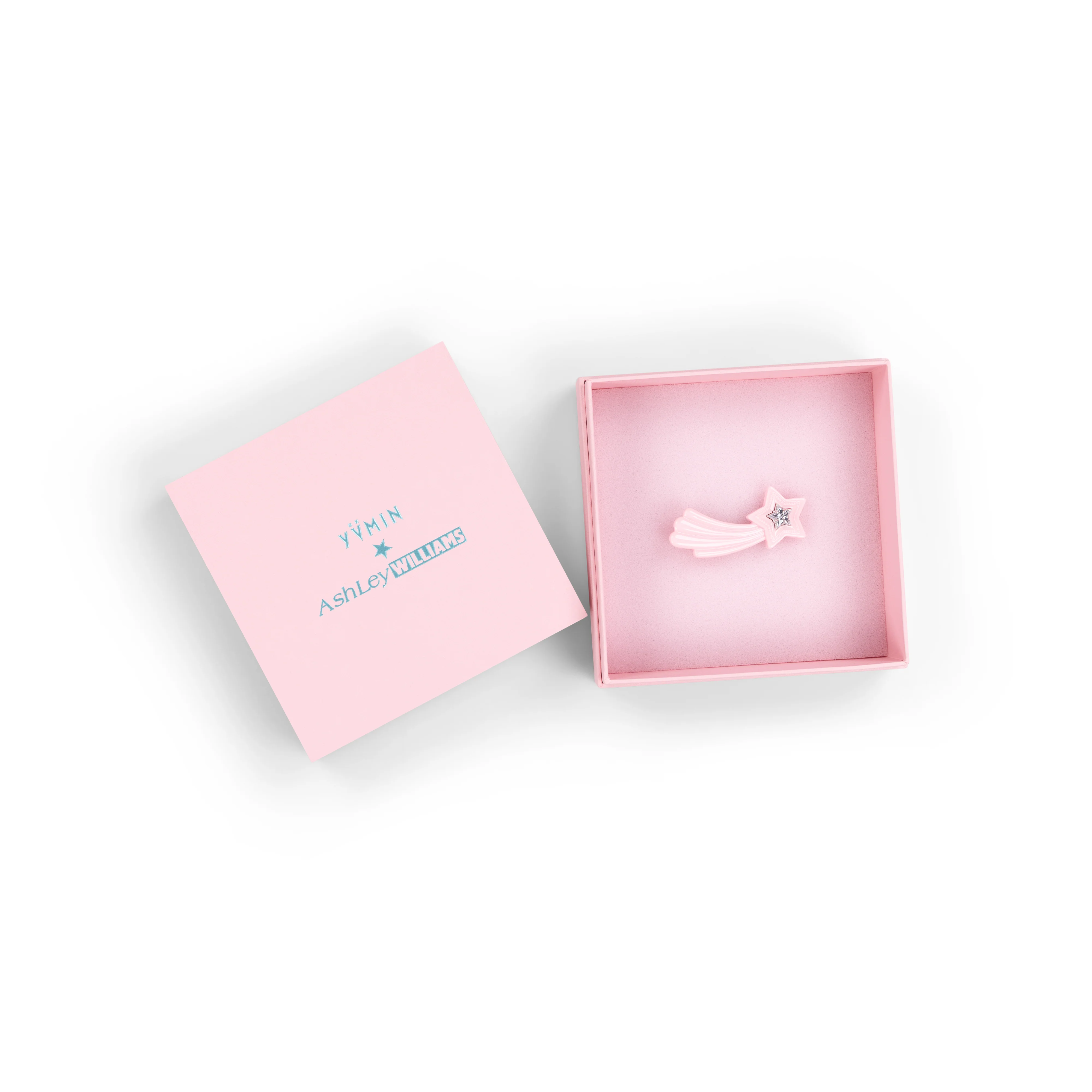 PINK ASHLEY WILLIAMS X YVMIN STAR HAIR CLIP - Image 5